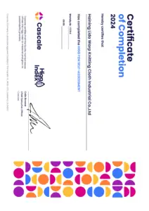Home certificate 01